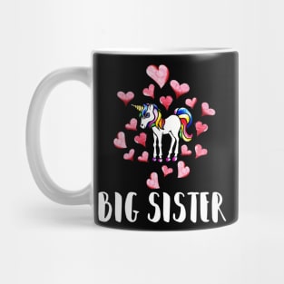 Big sister retro unicorn Mug